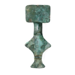 Anglo Saxon Copper Alloy Squared Headed Brooch 6th-7th Century AD
