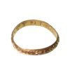 Medieval Gold Posy Ring '-*I HOPE IN TYME-' 16th Century AD - Image 3
