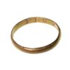 Medieval Gold Posy Ring '*DEVOP FES * TON' 16th Century AD - Image 3