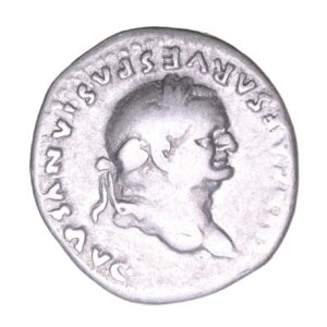 Vespasian AD 69-79 Silver Denarius  The Little Busby Hoard