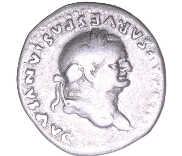 Vespasian AD 69-79 Silver Denarius  The Little Busby Hoard