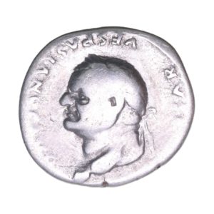 Vespasian AD 69-79 Silver Denarius  The Little Busby Hoard