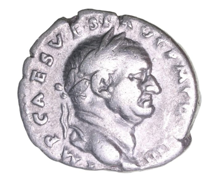 Vespasian AD 69-79 Silver Denarius  The Little Busby Hoard