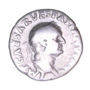 Vespasian AD 69-79 Silver Denarius  The Little Busby Hoard