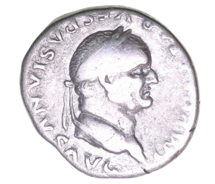 Vespasian AD 69-79 Silver Denarius  The Little Busby Hoard