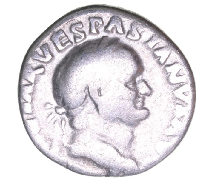 Vespasian AD 69-79 Silver Denarius  The Little Busby Hoard