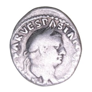 Vespasian AD 69-79 Silver Denarius  The Little Busby Hoard