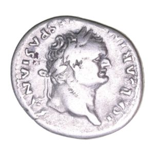 Titus AD 79-81 Silver Denarius  The Little Busby Hoard