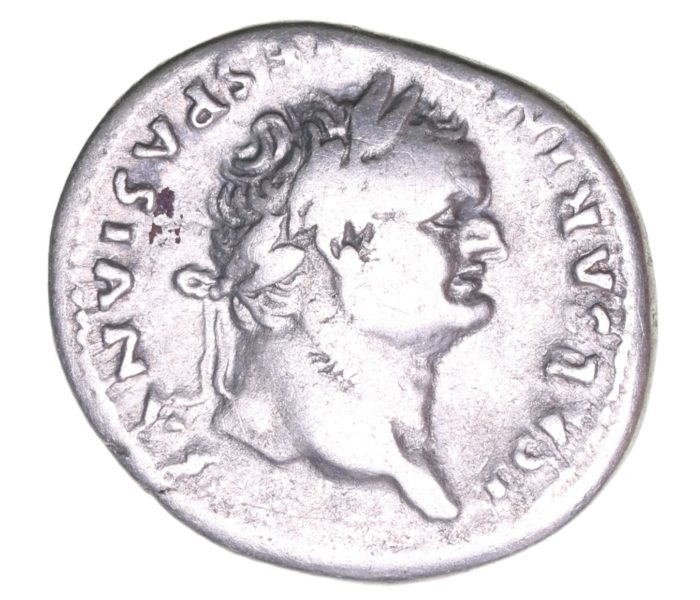 Titus AD 79-81 Silver Denarius  The Little Busby Hoard
