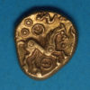 Trinovantes Late 1st Century BC Gold Stater Middle Whaddon Chase Pole Wheel Type *Extremely Rare* - Image 3