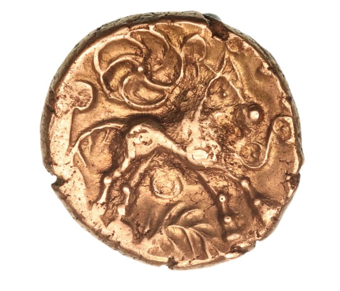 Catuvellauni Addedomaros 45-25 BC Gold Stater
