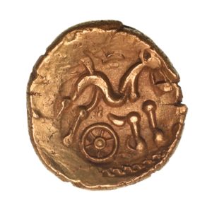 Regini & Atrebates 1st Century BC Gold Stater Selsey Uniface