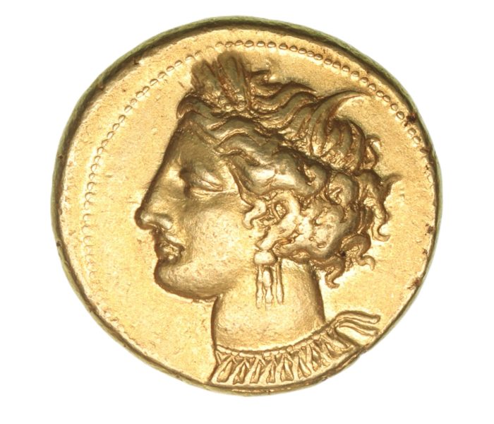 CARTHAGE, Zeugitana 350-320 BC Electrum Stater