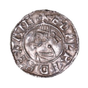 Aethelred II AD 978-1016 Silver Penny Last Small Cross Lincoln