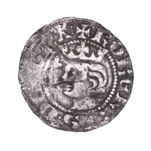 Scotland Robert the Bruce AD 1306-1329 Silver Penny Edinburgh *Rare*