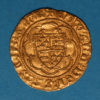 Edward III AD 1327-1377 Gold Quarter Noble Treaty Period London - Image 3