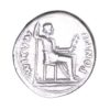 Tiberius AD 14-37 Silver Denarius Tribute Penny Lyon *ex Helmingham hoard* - Image 2