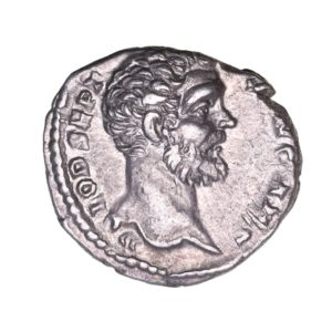 Clodius Albinus as Caesar AD 196-195 Silver Denarius Rome