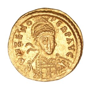 Zeno AD 474-491 Gold Solidus Constantinople