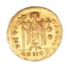 Byzantine Maurice Tiberius AD 582-602 Gold Solidus Constantinople - Image 2