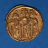 Byzantine Heraclius, Heraclius Constantine, Heraclonas AD 610-641 Gold Solidus Constantinople - Image 3