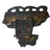 Anglo Saxon Gold Gilded Chip Carved Supporting Arm Brooch 6th-7th Century AD (Copy) - Image 2
