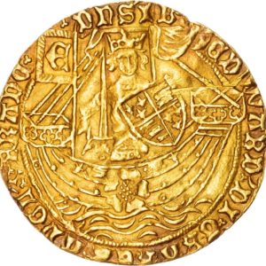 Edward IV AD 1461-1483 Gold Ryal / Rose Noble London