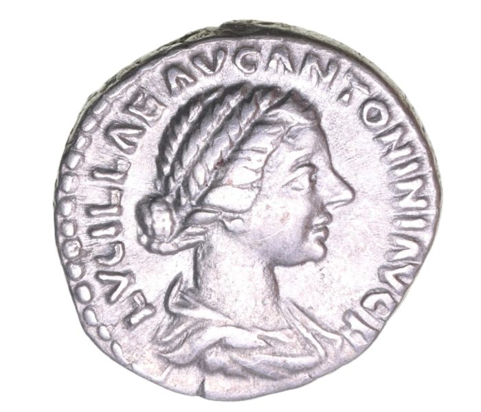 Lucilla wife of Lucius Verus AD 161-169 Silver Denarius  The Little Busby Hoard