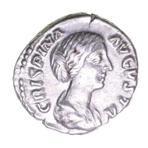 Crispina wife of Commodus AD 177-192 Silver Denarius  The Little Busby Hoard
