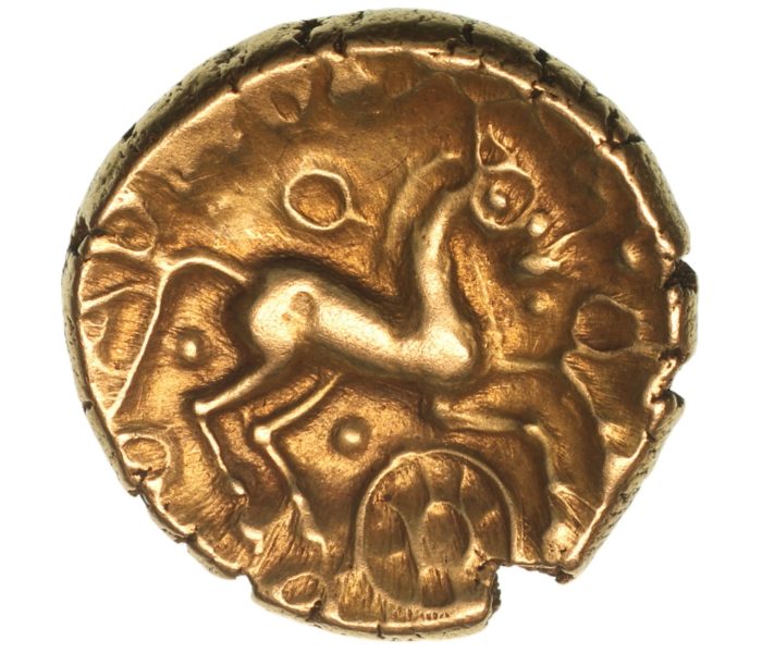 Catuvellauni Addedomaros 45-25 BC Gold Stater