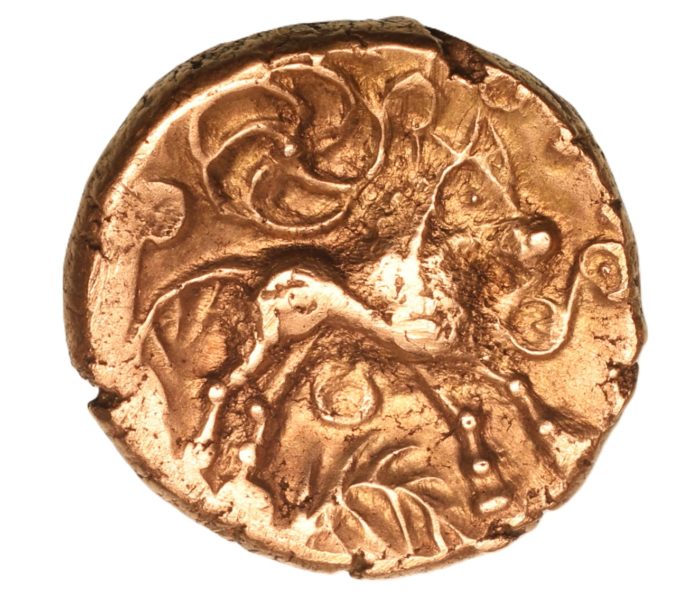 Catuvellauni Addedomaros 45-25 BC Gold Stater