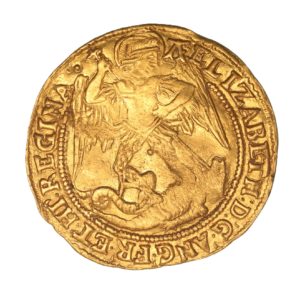 Elizabeth I AD 1558-1603 Gold Angel 6th Issue London
