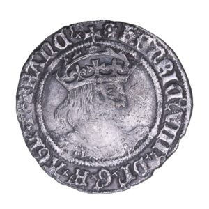 Henry VIII AD 1509-1547 Silver Groat 2nd Issue
