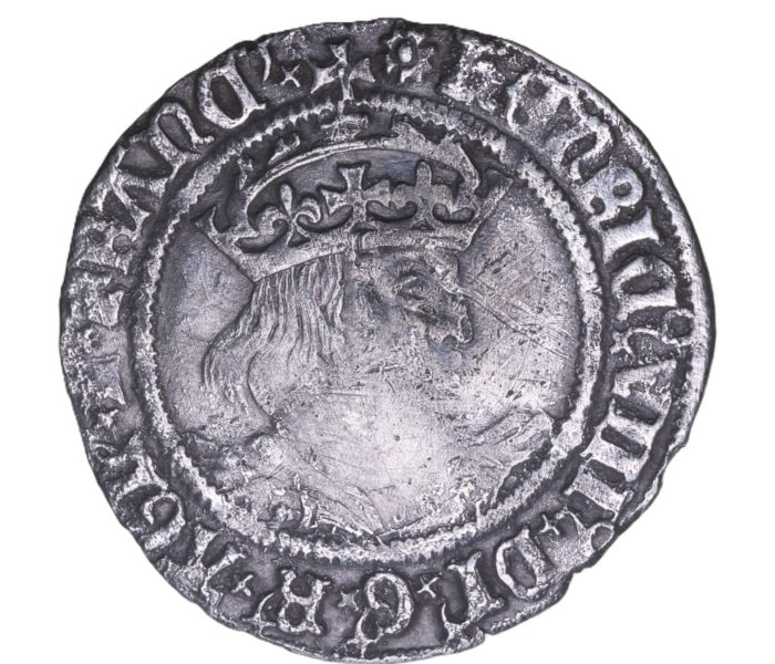 Henry VIII AD 1509-1547 Silver Groat 2nd Issue