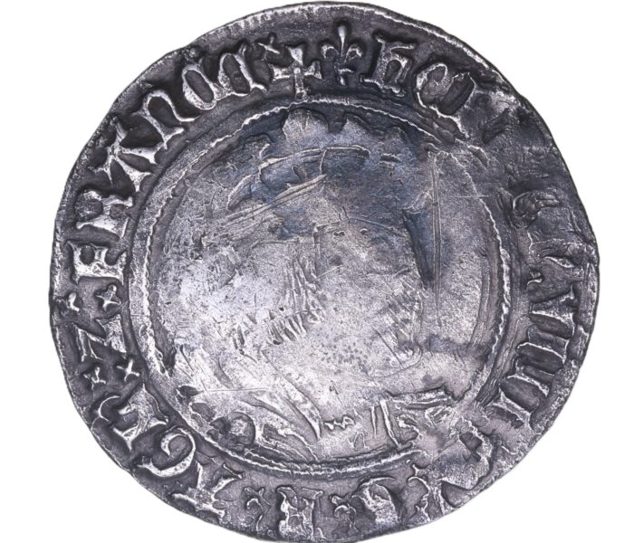 Henry VIII AD 1509-1547 Silver Groat 2nd Issue