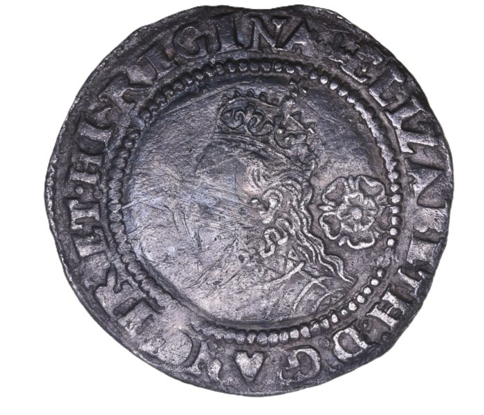 Elizabeth I AD 1558-1603 Silver Sixpence AD 1567