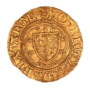 Henry VI AD 1422-1461 Gold Quarter Noble London