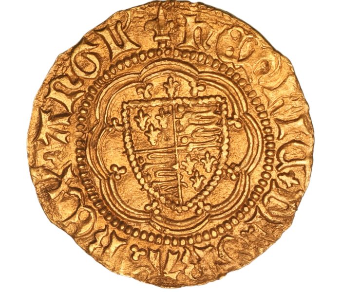 Henry VI AD 1422-1461 Gold Quarter Noble London