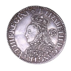 Elizabeth I AD 1558-1603 Silver Sixpence Milled AD 1562