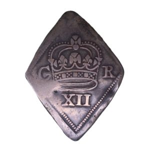 Charles I AD 1625-1649 Silver Shilling Newark Siege Piece