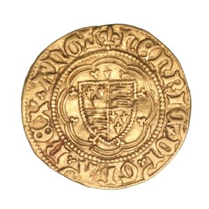 Henry VI AD 1422-1461 Gold Quarter Noble Annulet Issue
