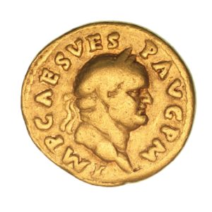 Vespasian AD 69-79 Gold Aureus Rome