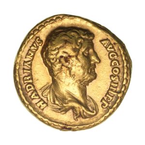 Hadrian AD 118-137 Gold Aureus Rome