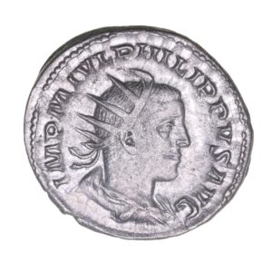 Philip II AD 247-249 Silver Antoninianus