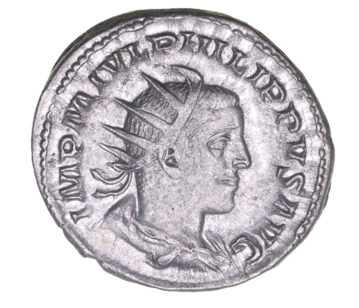 Philip II AD 247-249 Silver Antoninianus