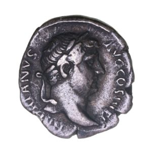 Hadrian AD 117-138 Silver Denarius Rome