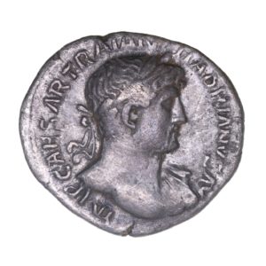 Hadrian AD 117-138 Silver Denarius Rome