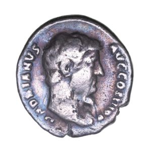 Hadrian AD 117-138 Silver Denarius Rome