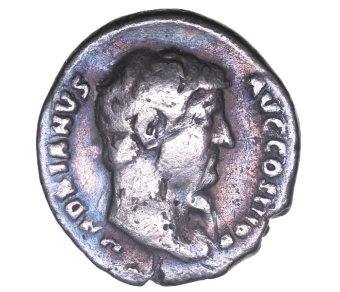 Hadrian AD 117-138 Silver Denarius Rome