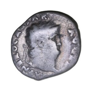 Nero AD 54-68 Silver Denarius Rome * British Find*